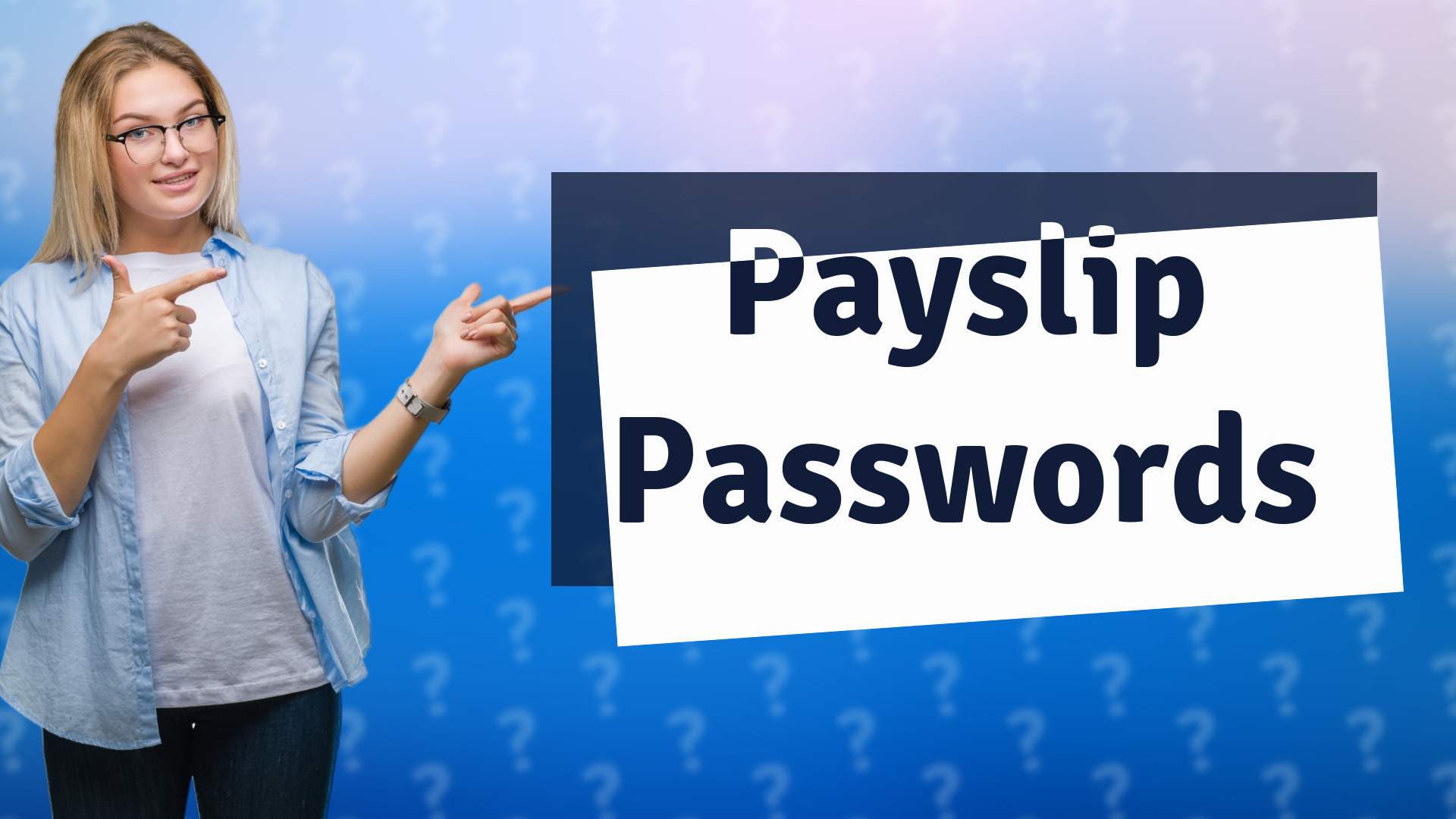 Payslip Passwords