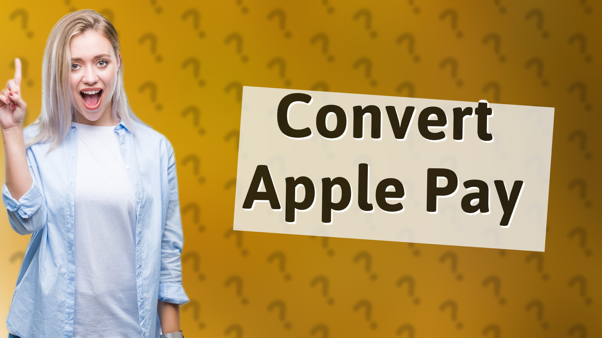Convert Apple Pay
