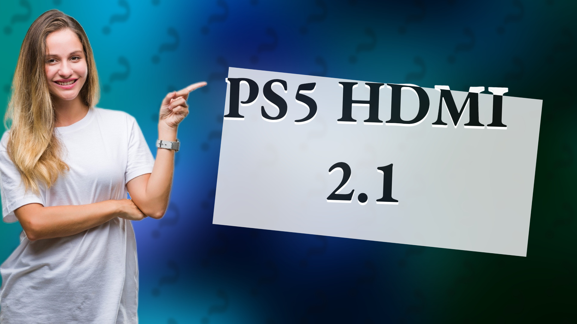 PS5 HDMI 2.1