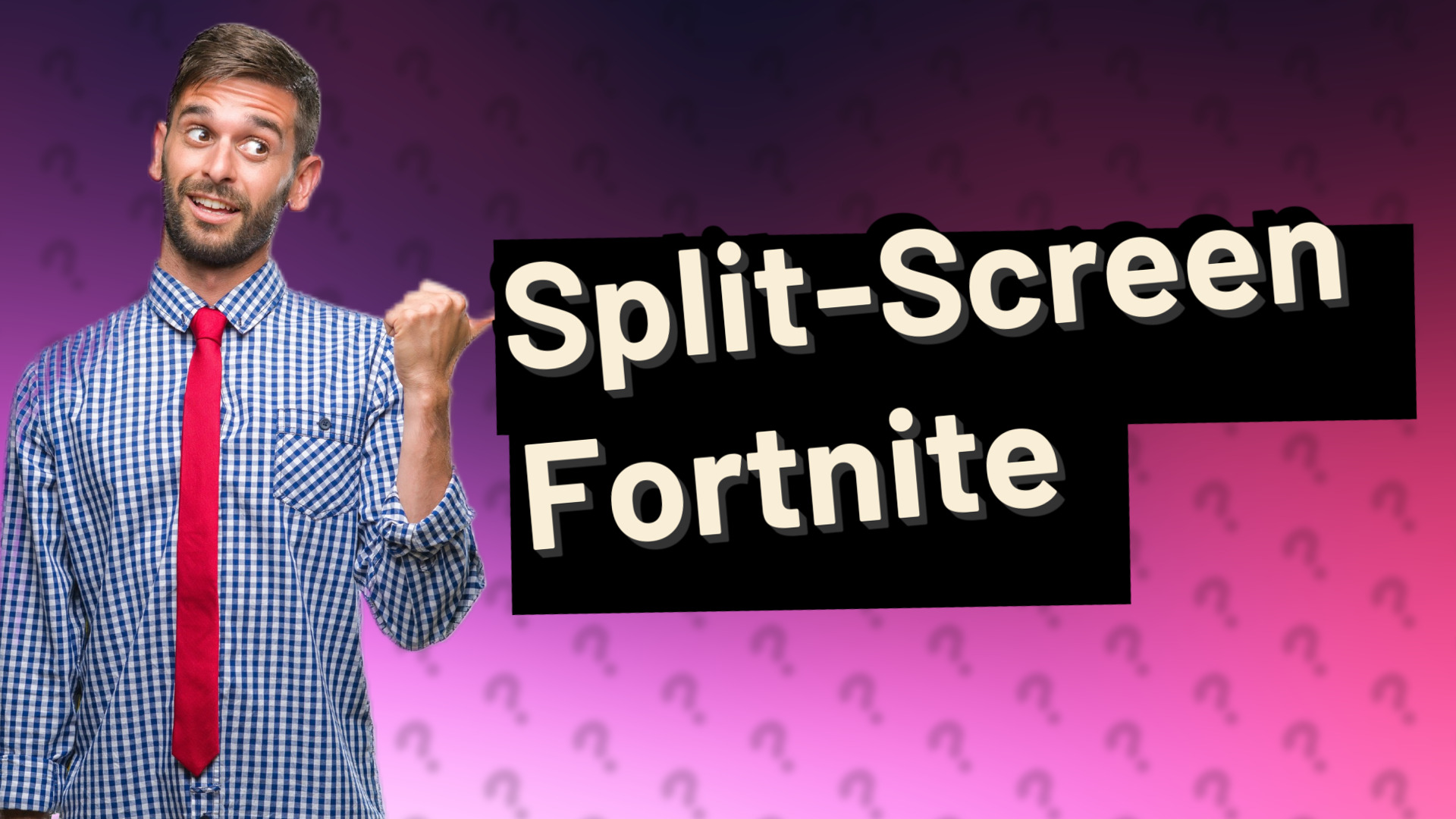 Split-Screen Fortnite