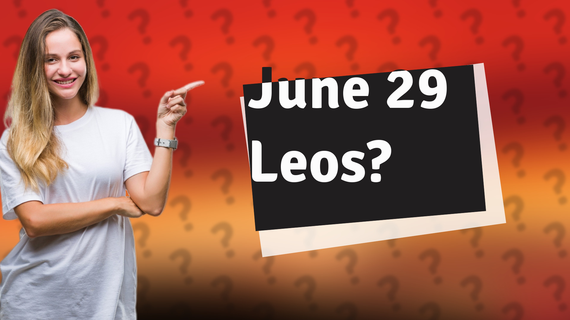 June 29 Leos?
