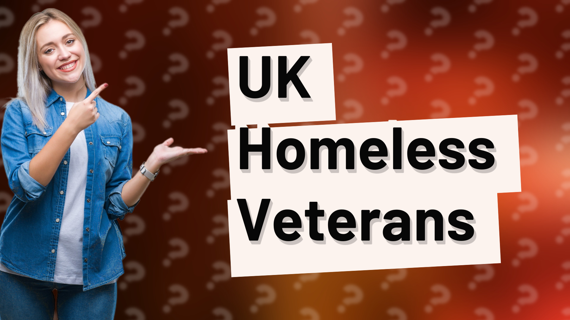 UK Homeless Veterans