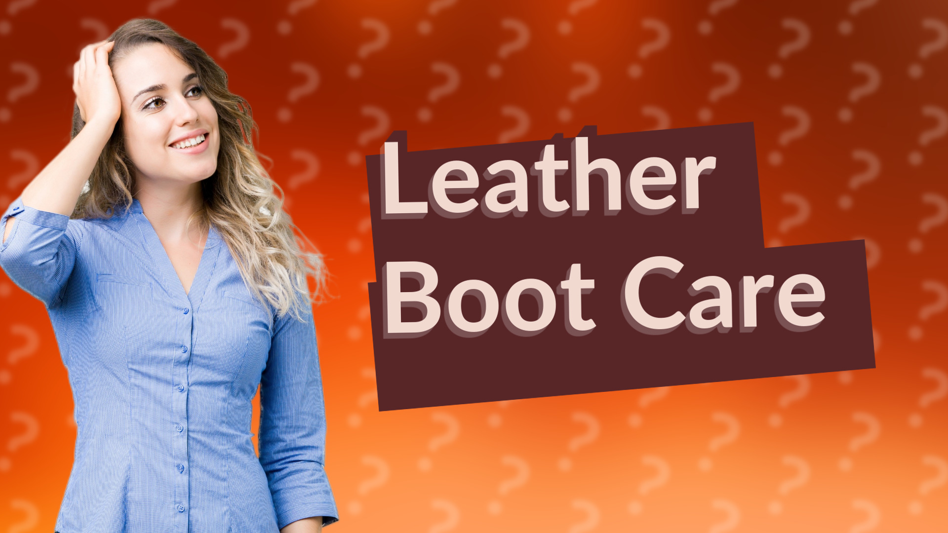 Leather Boot Care