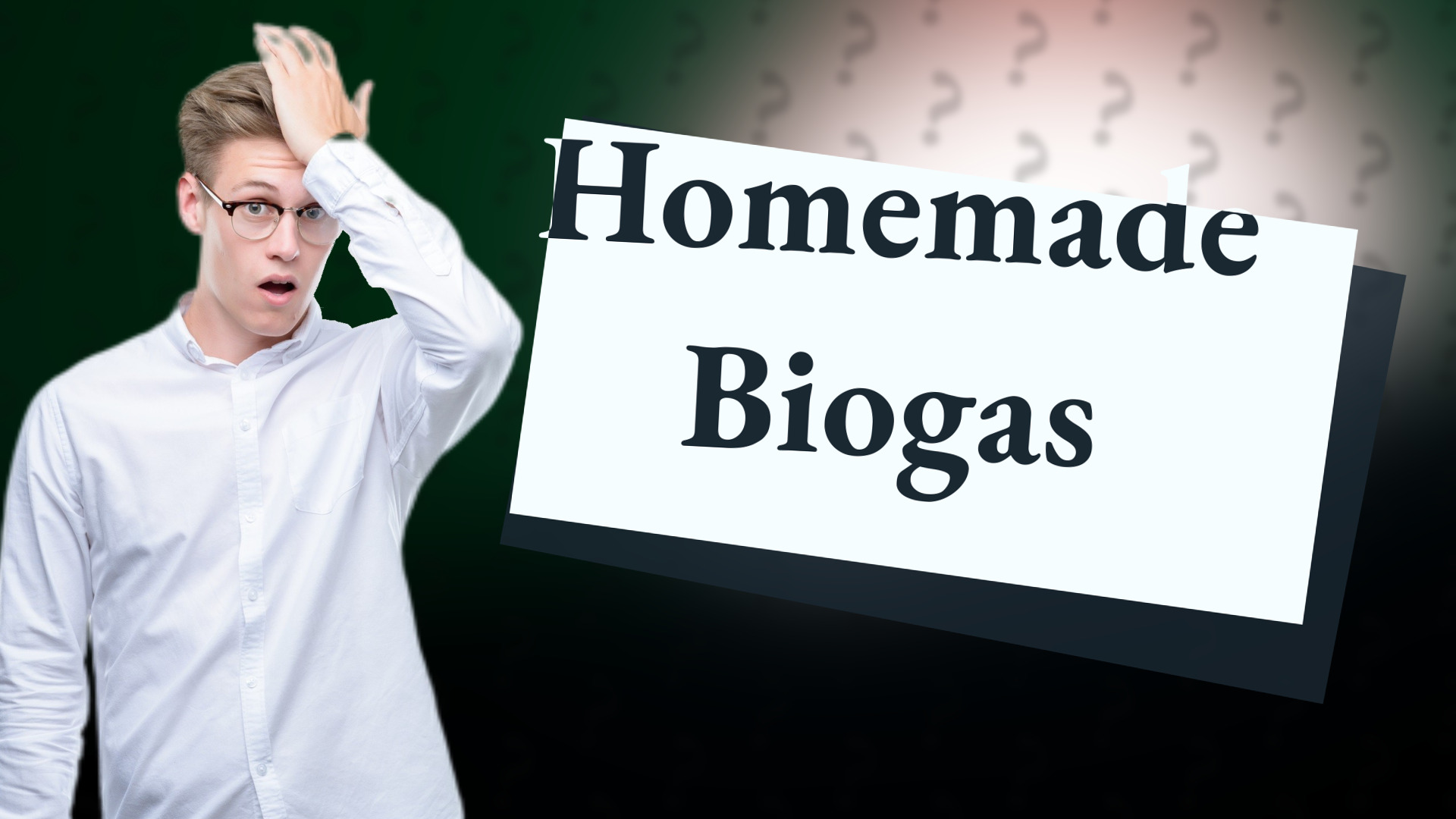 Homemade Biogas