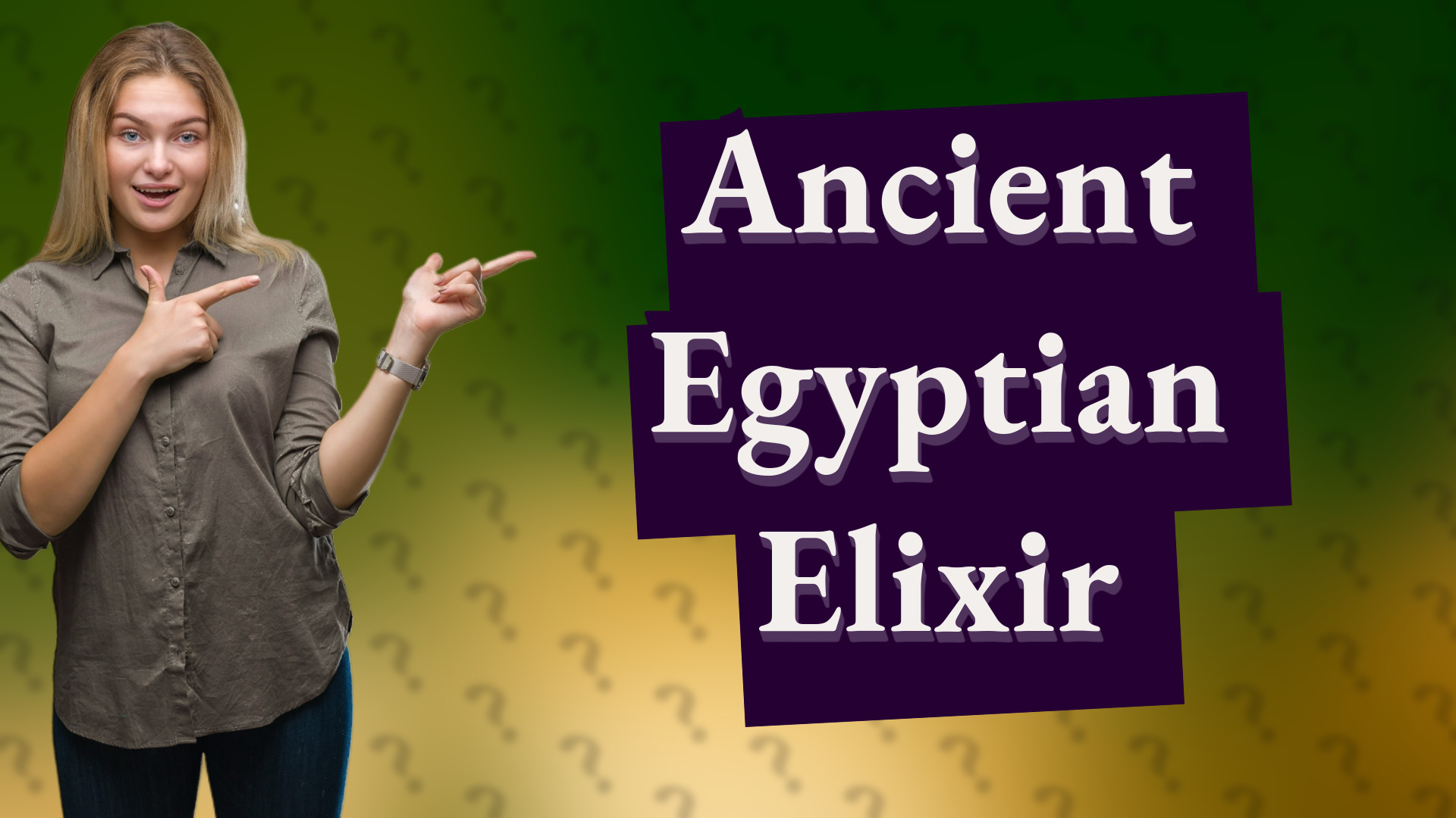 Ancient Egyptian Elixir