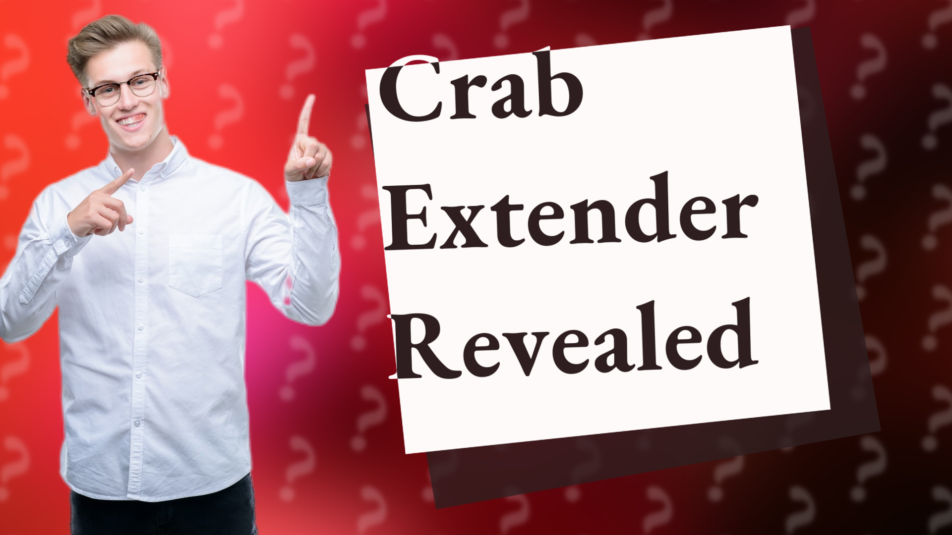 Crab Extender Revealed