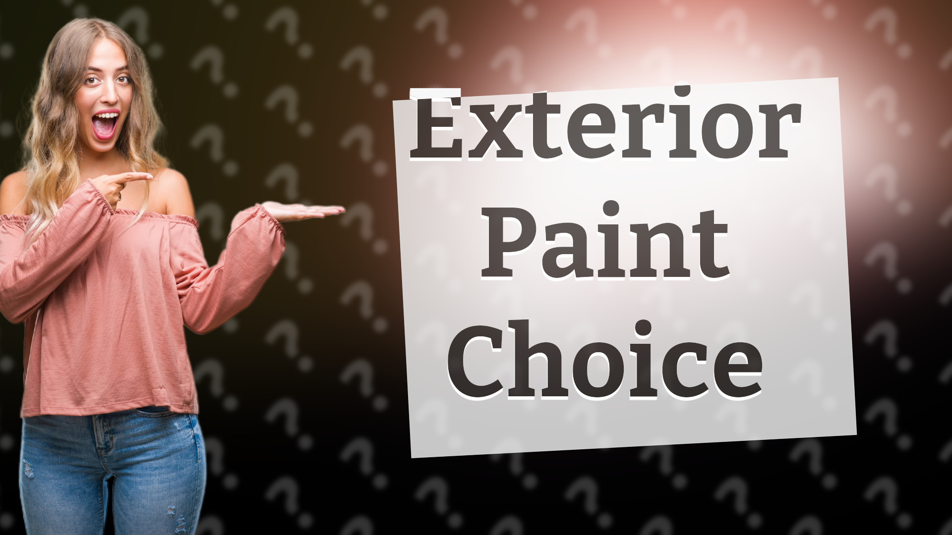 Exterior Paint Choice