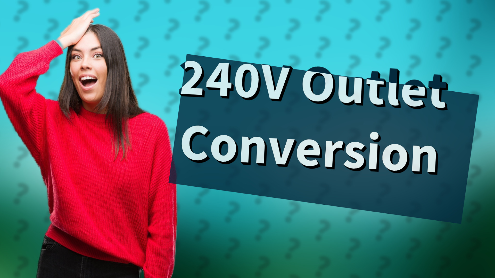 240V Outlet Conversion