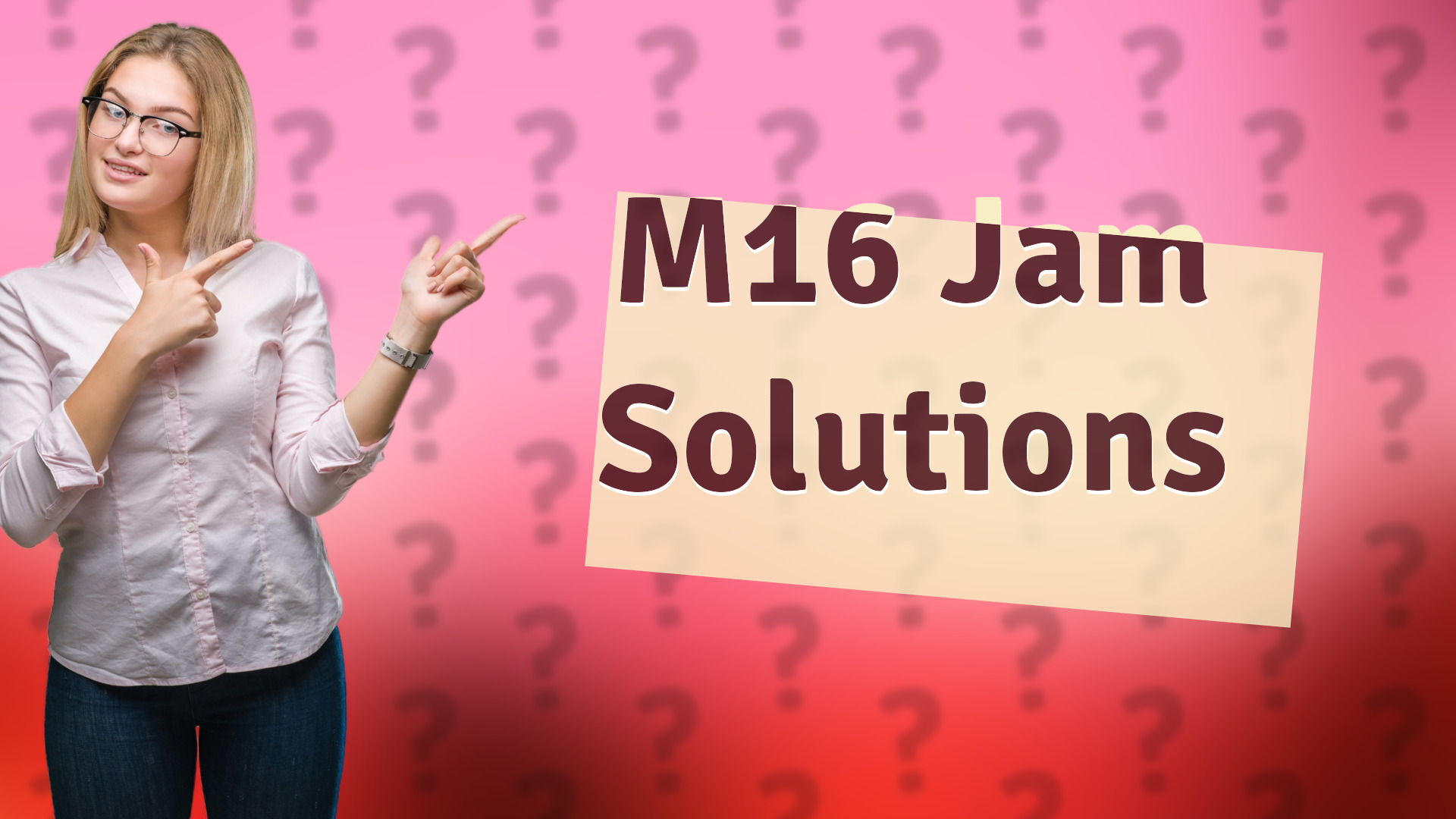 M16 Jam Solutions