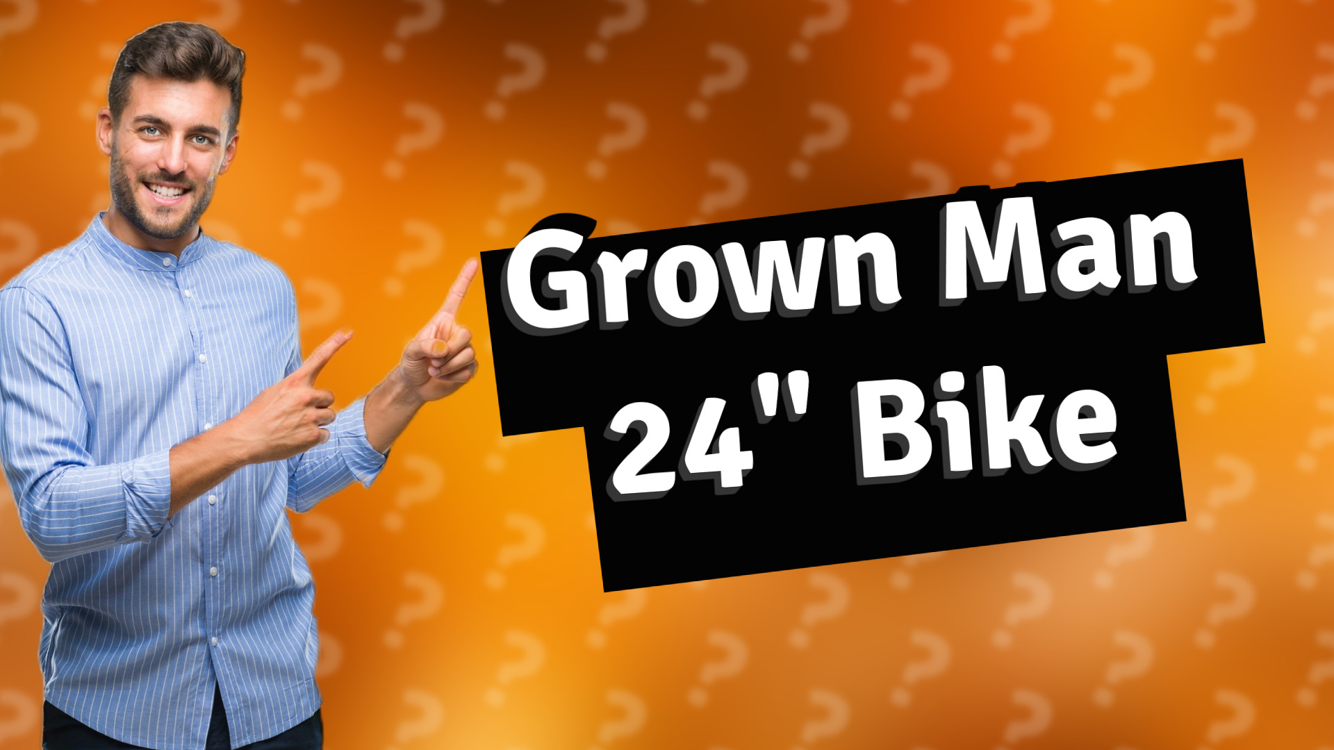 Grown Man 24" Bike