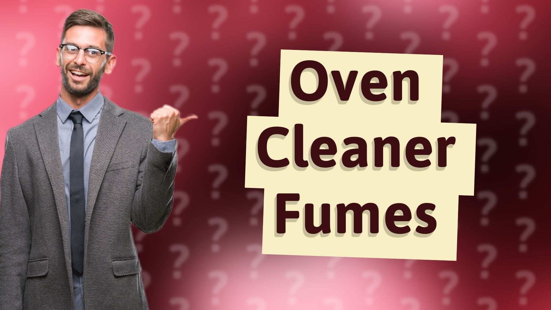 Oven Cleaner Fumes