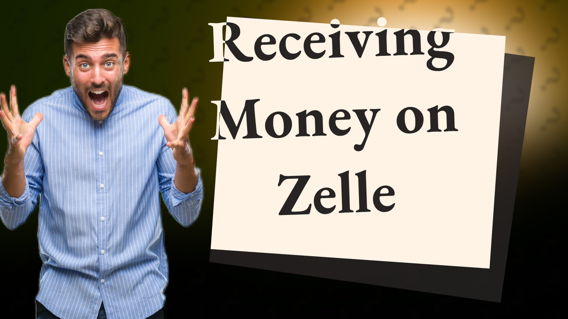 Receiving Money on Zelle