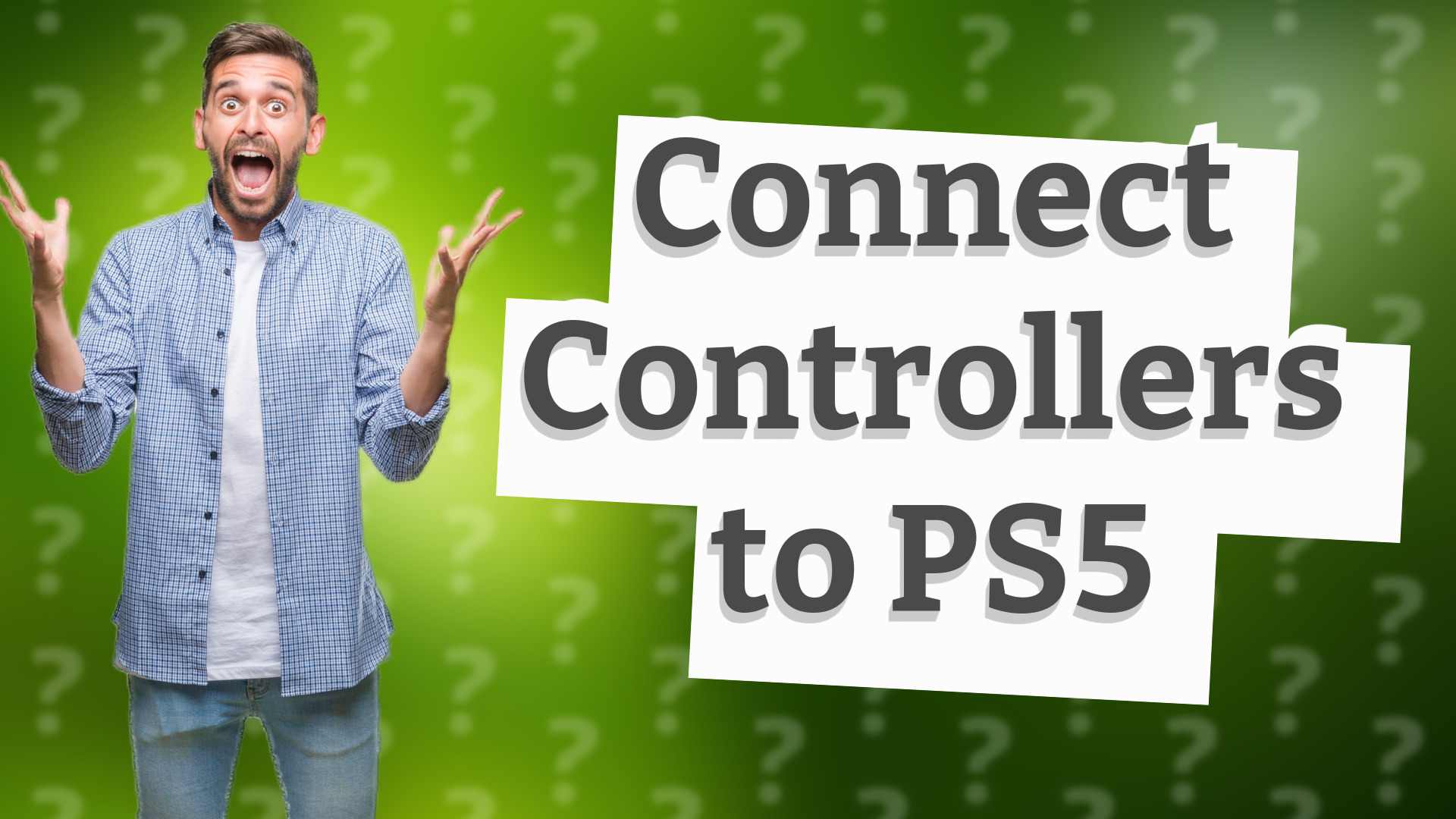 Connect Controllers to PS5