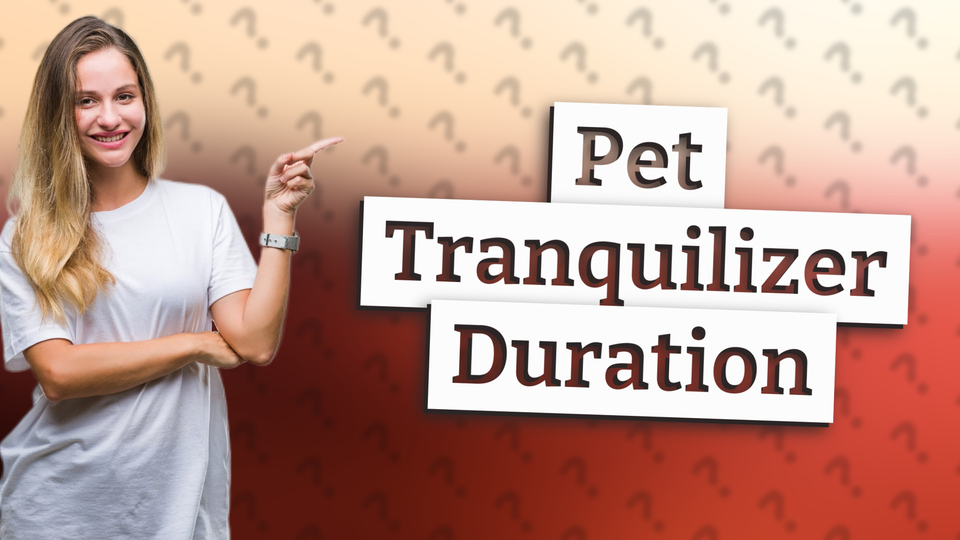 Pet Tranquilizer Duration