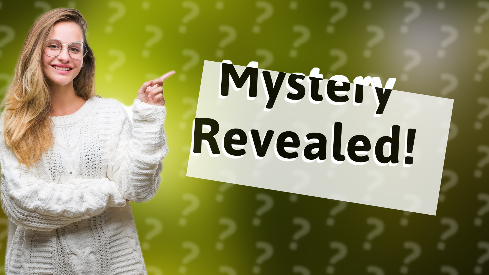 Mystery Revealed!