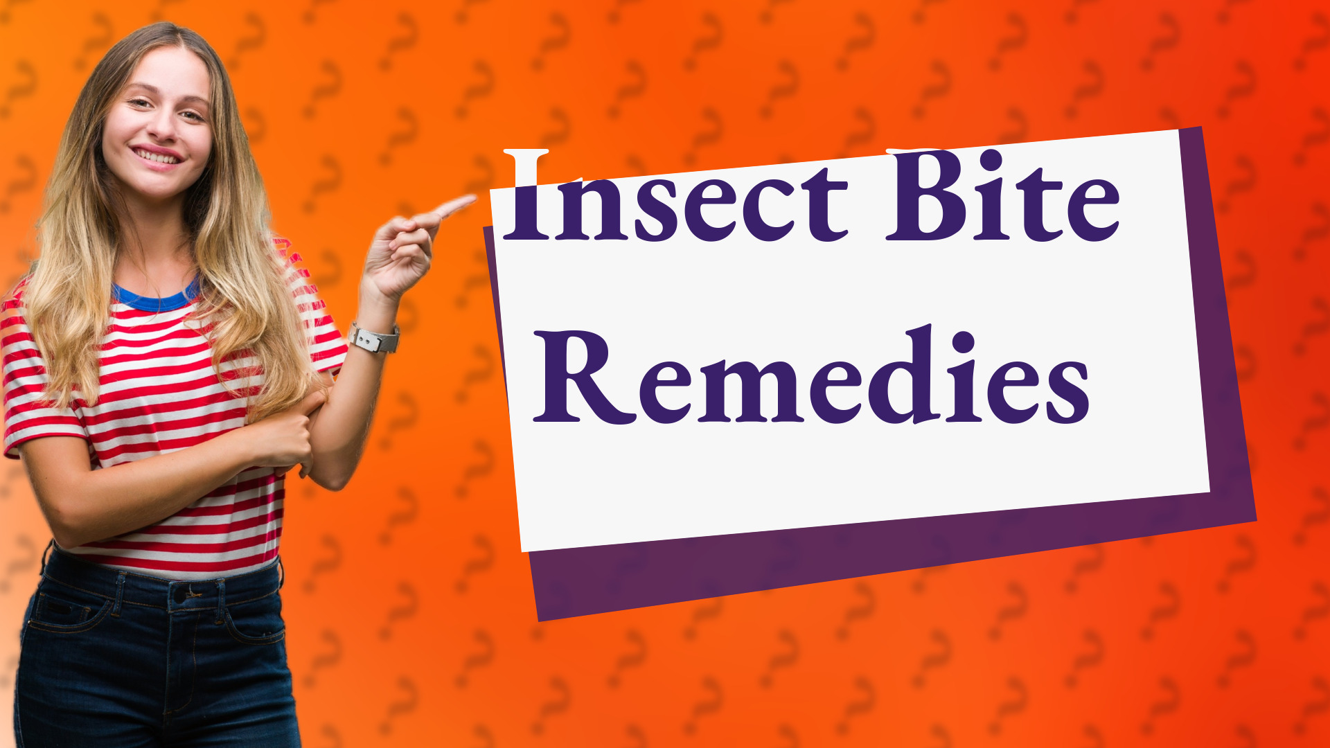Insect Bite Remedies