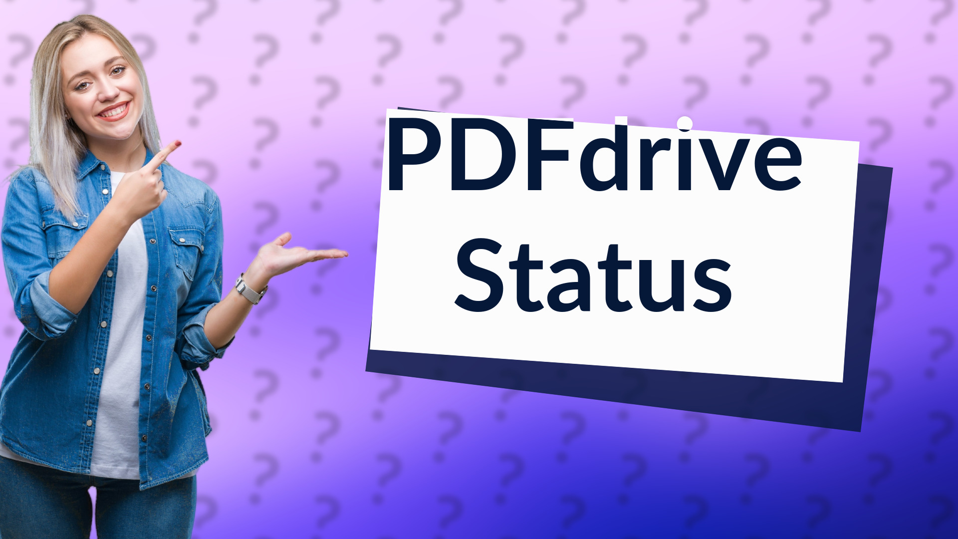 PDFdrive Status