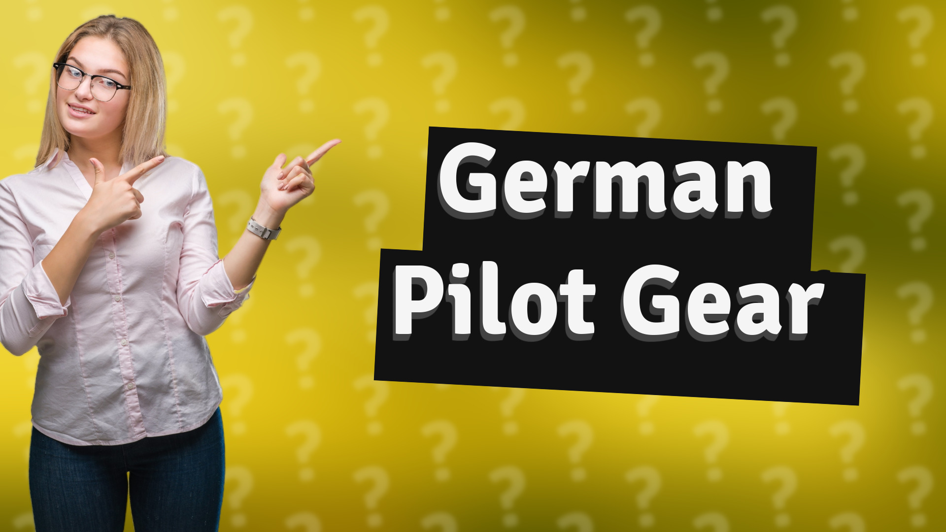 German Pilot Gear