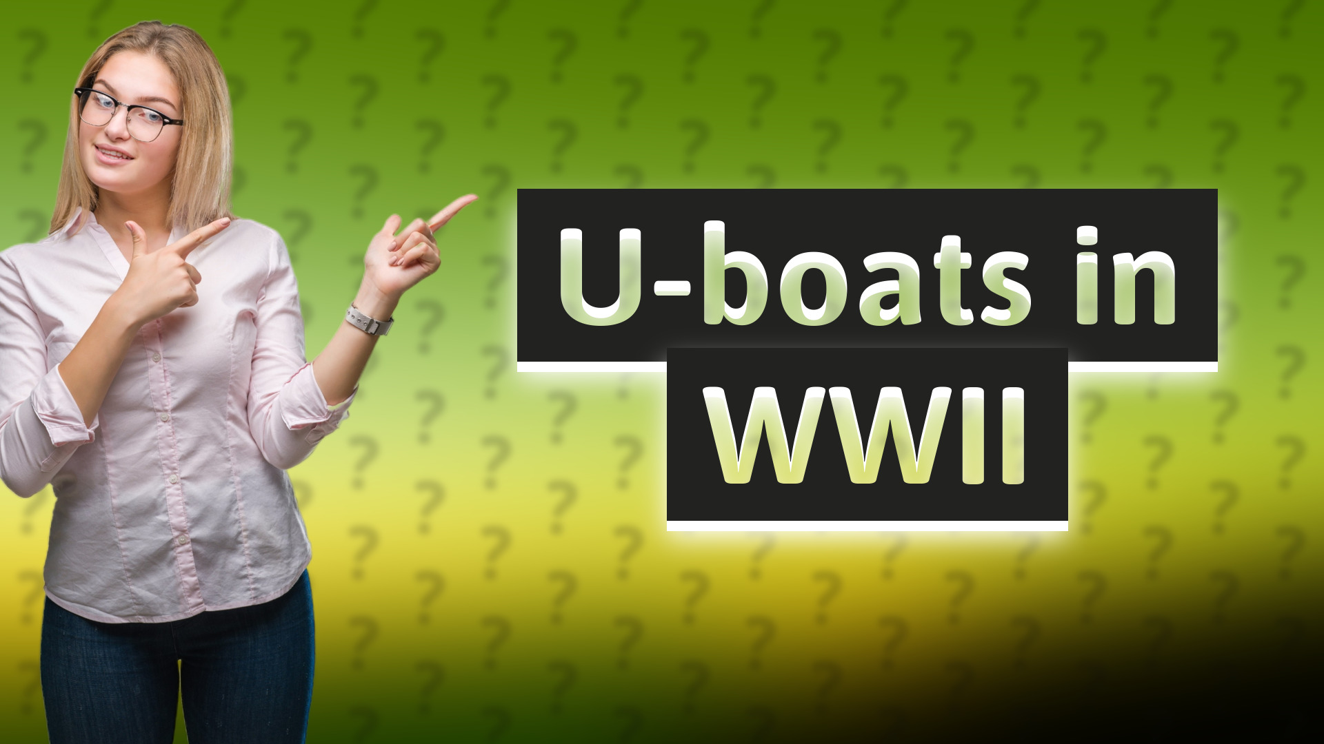 U-boats in WWII