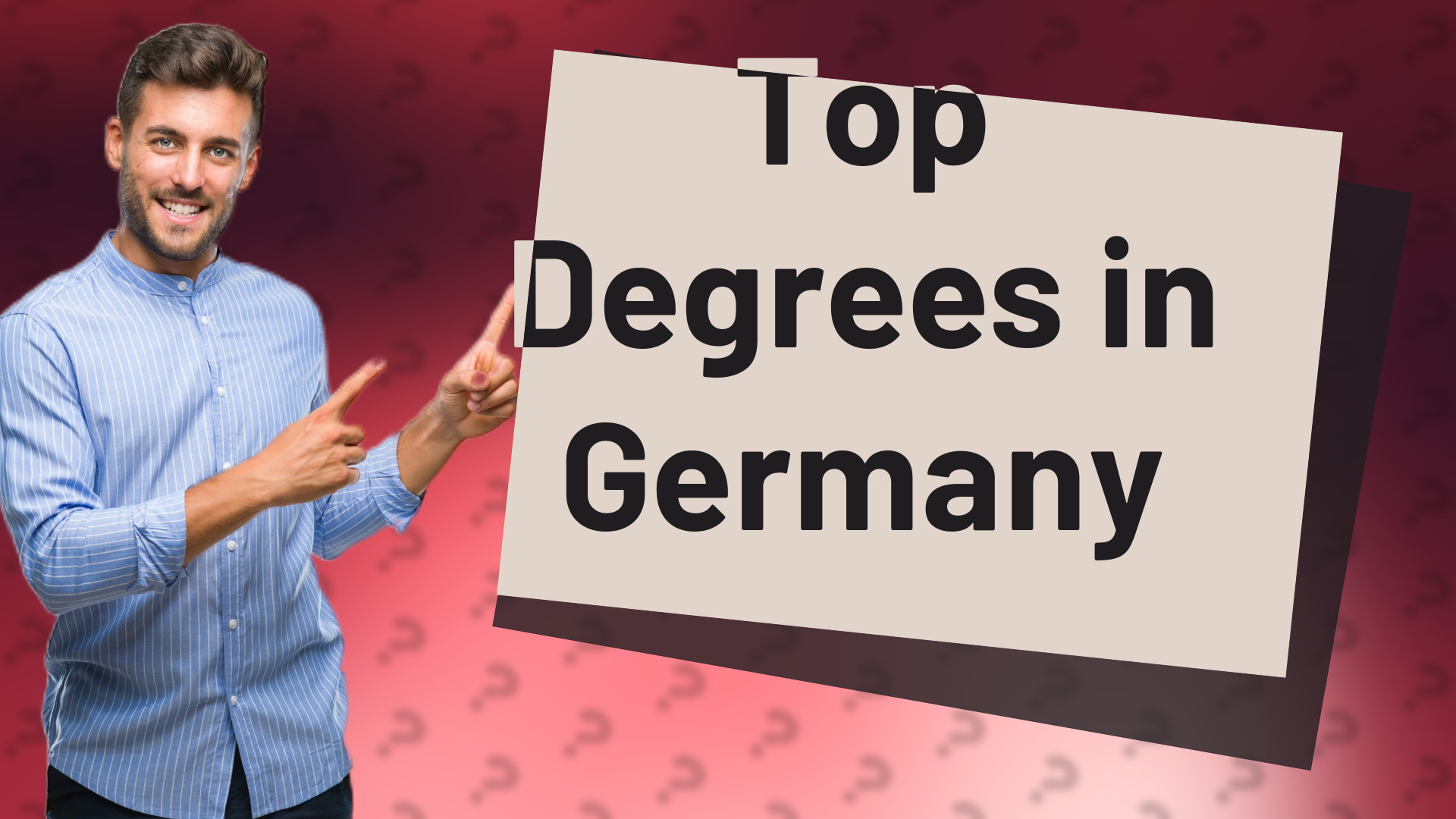 Top Degrees in Germany
