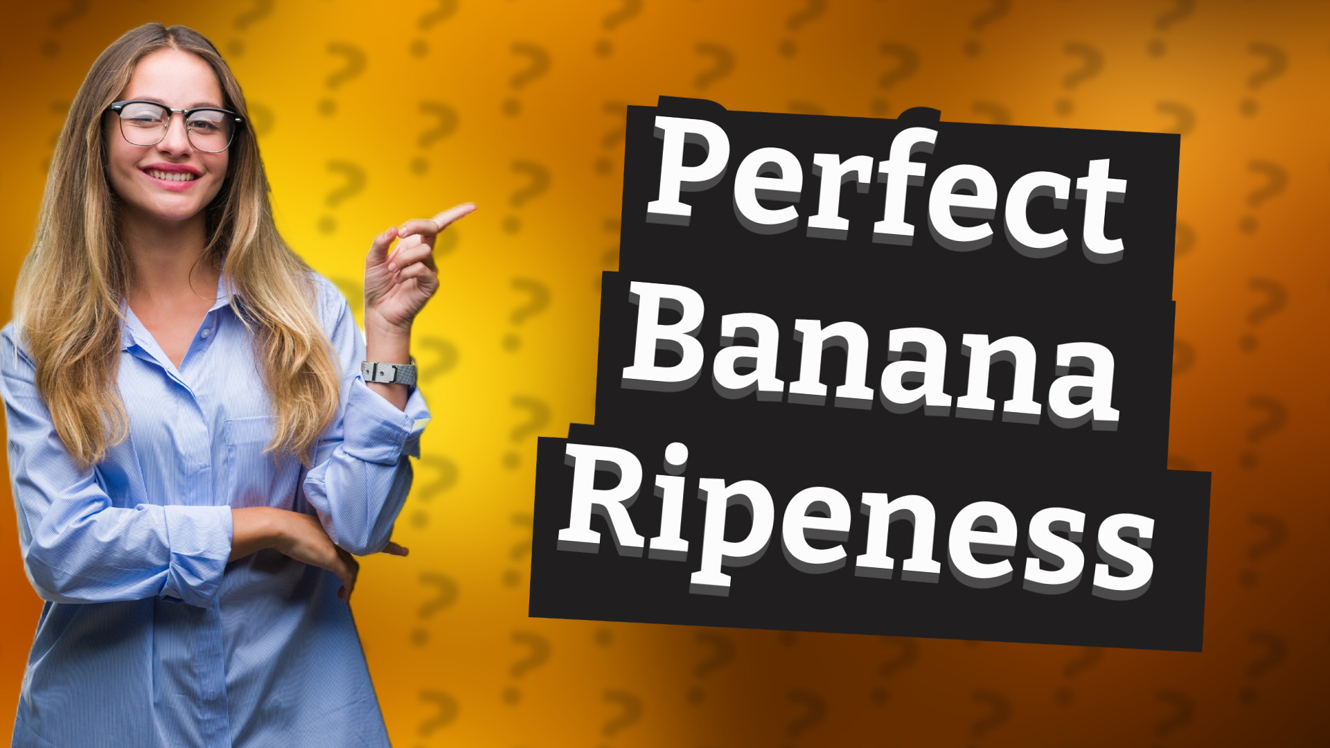 Perfect Banana Ripeness