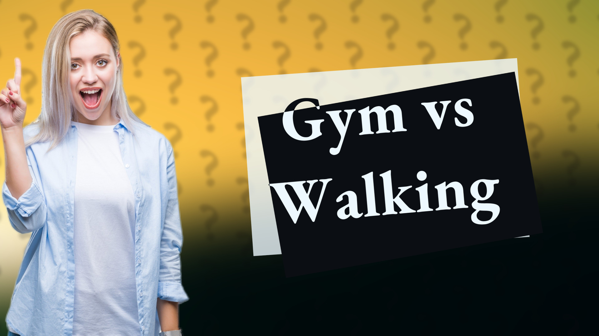 Gym vs Walking