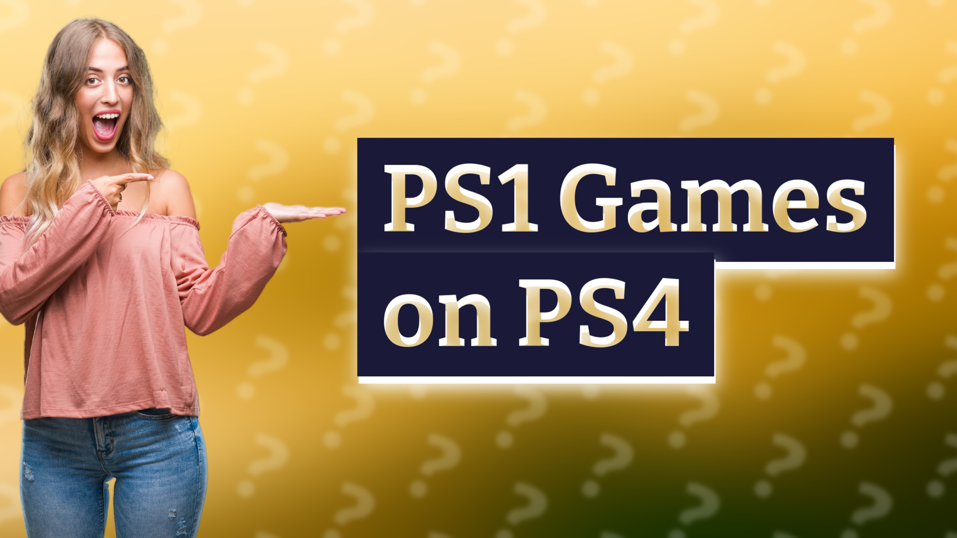 PS1 Games on PS4