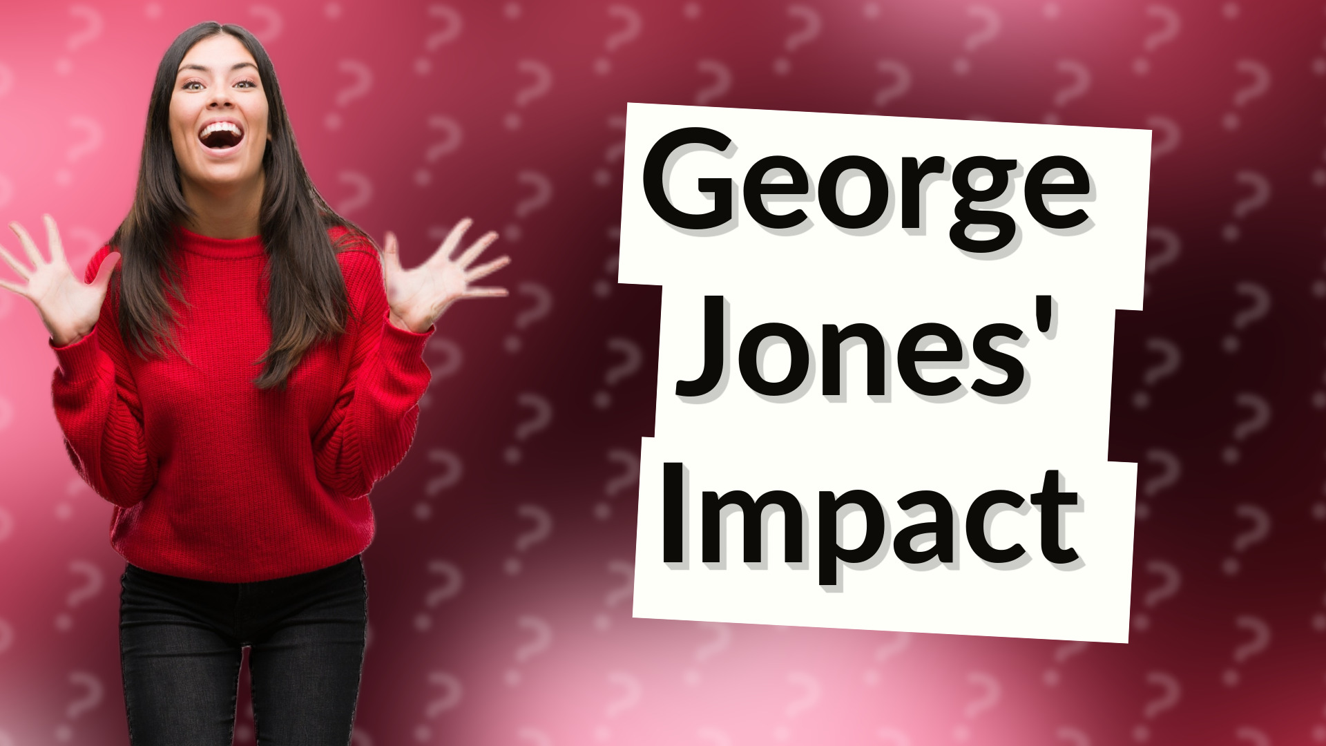 George Jones' Impact
