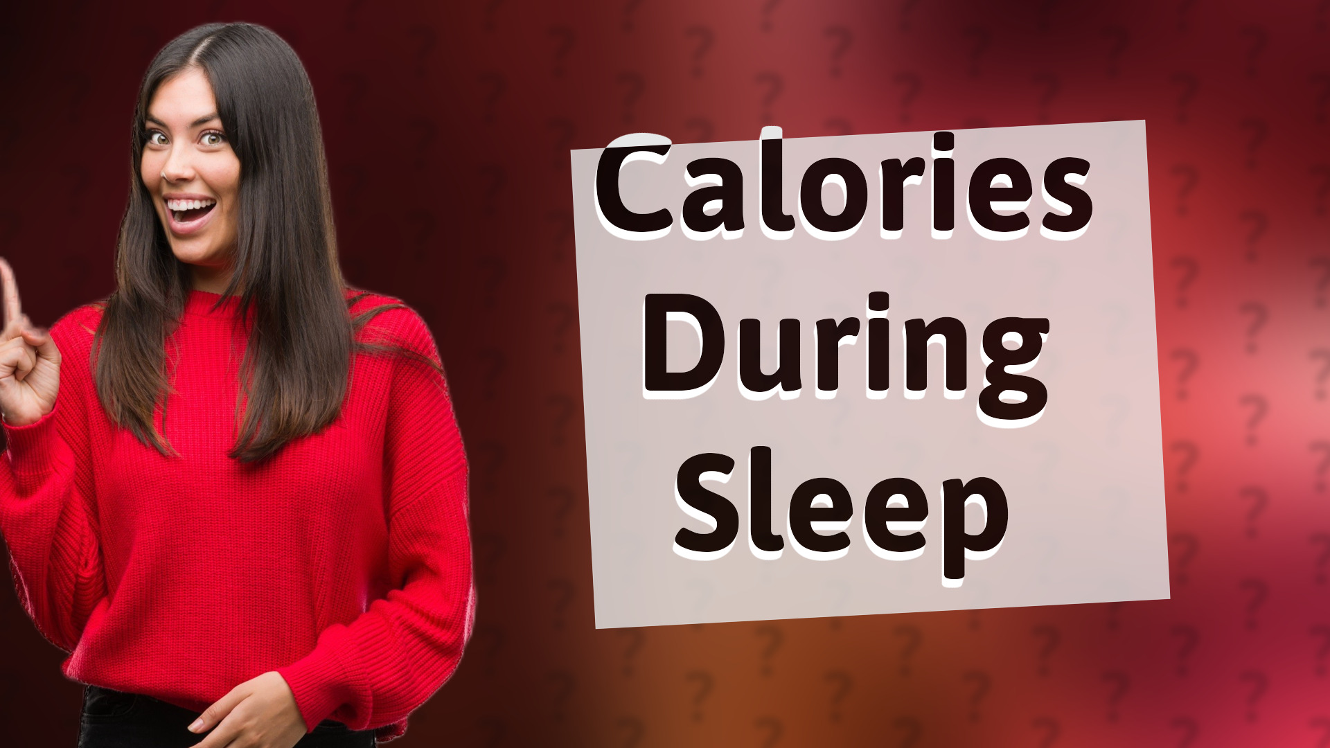 Calories During Sleep