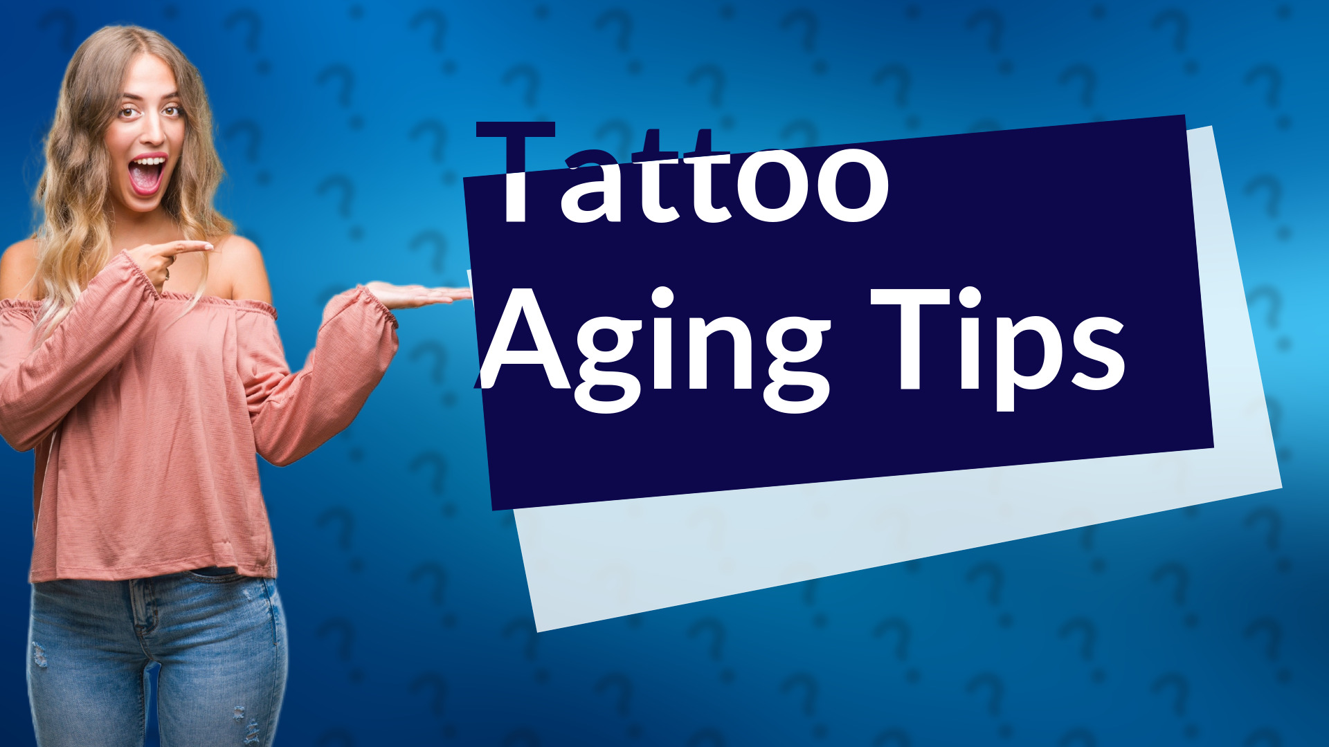 Tattoo Aging Tips