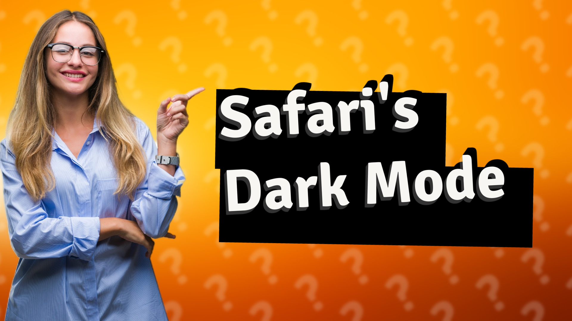 Safari's Dark Mode