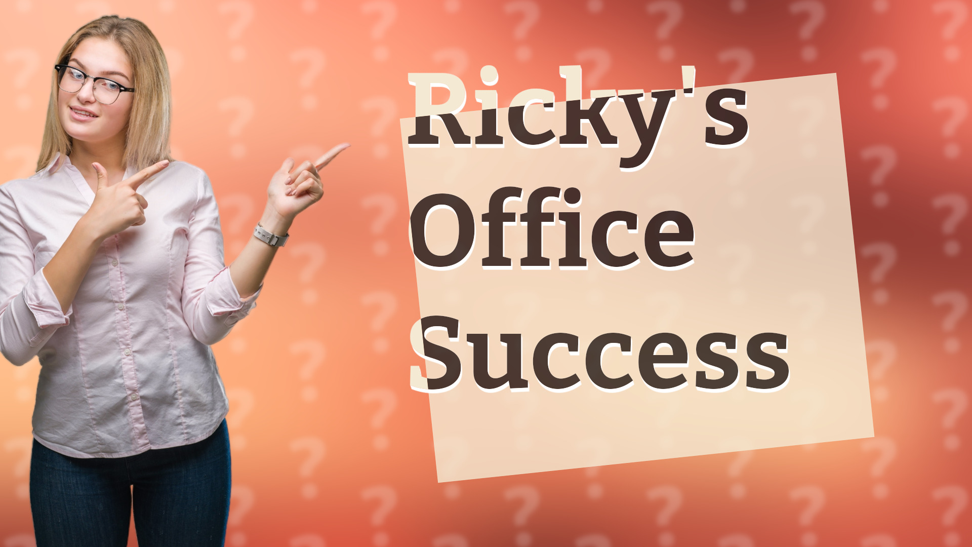 Ricky's Office Success