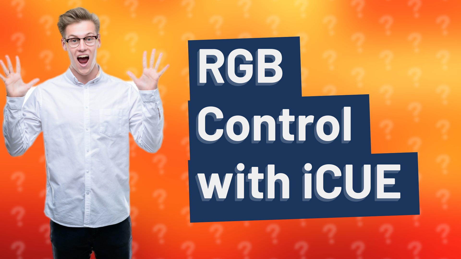 RGB Control with iCUE
