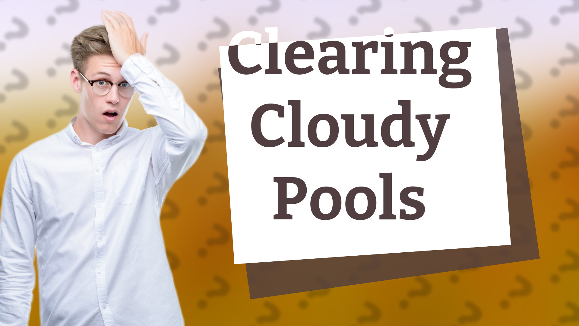 Clearing Cloudy Pools