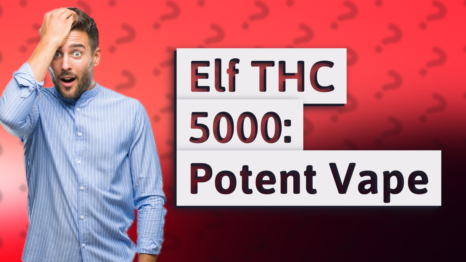 Elf THC 5000: Potent Vape