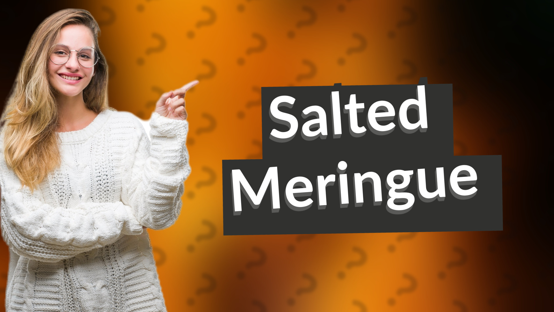 Salted Meringue