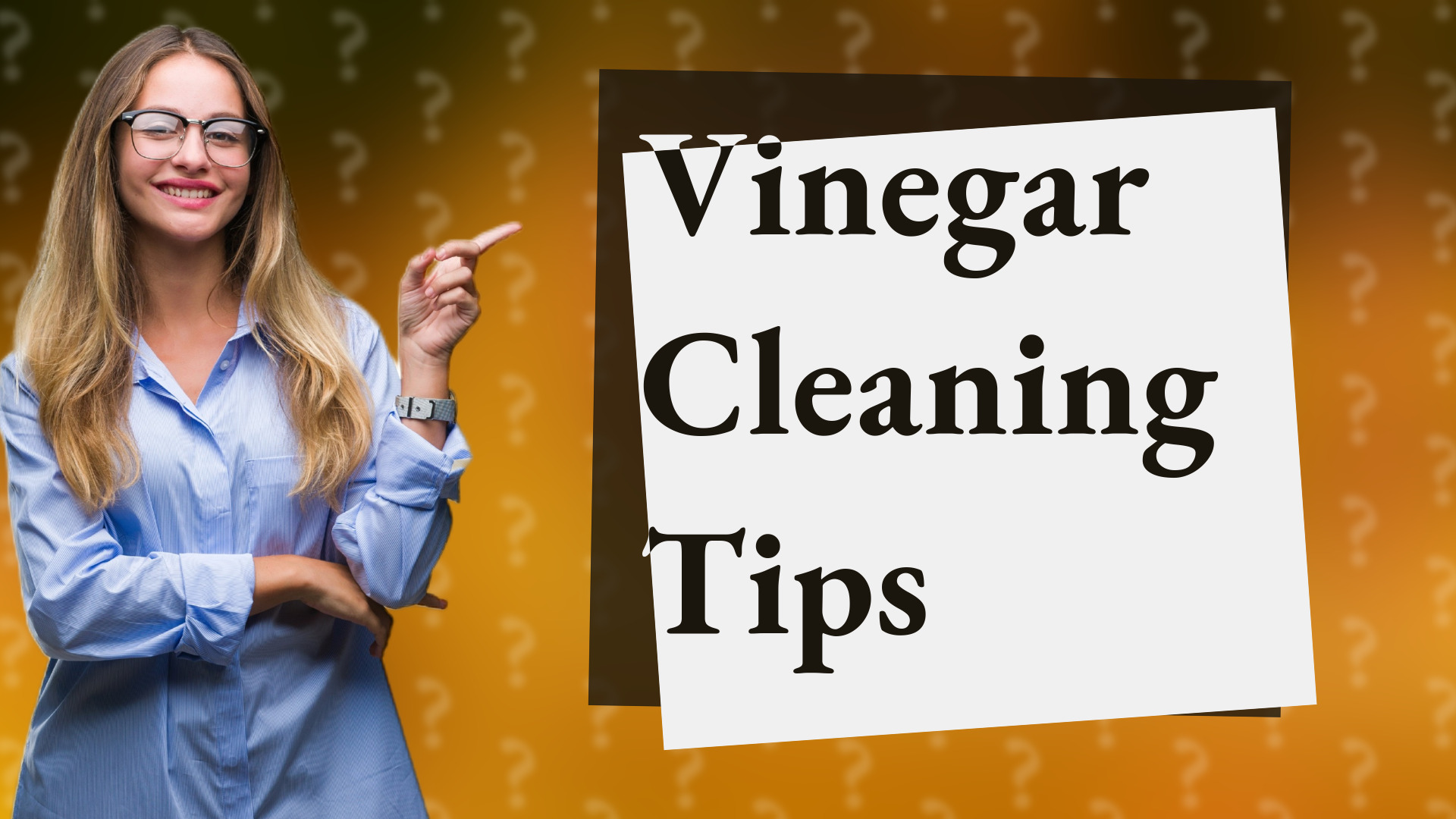 Vinegar Cleaning Tips