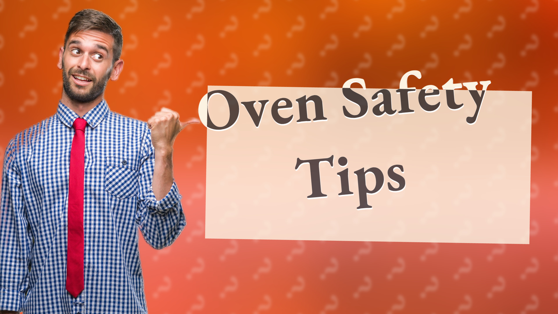 Oven Safety Tips