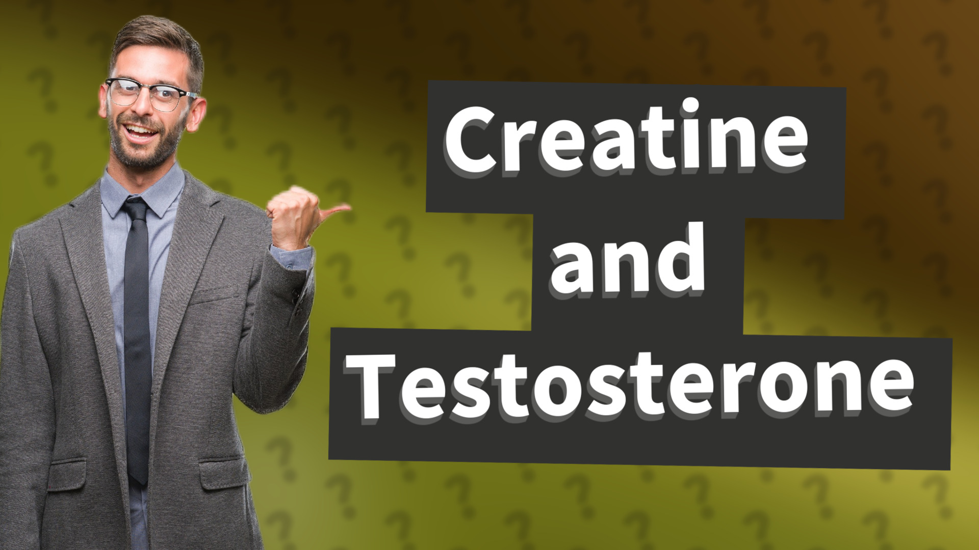 Creatine and Testosterone
