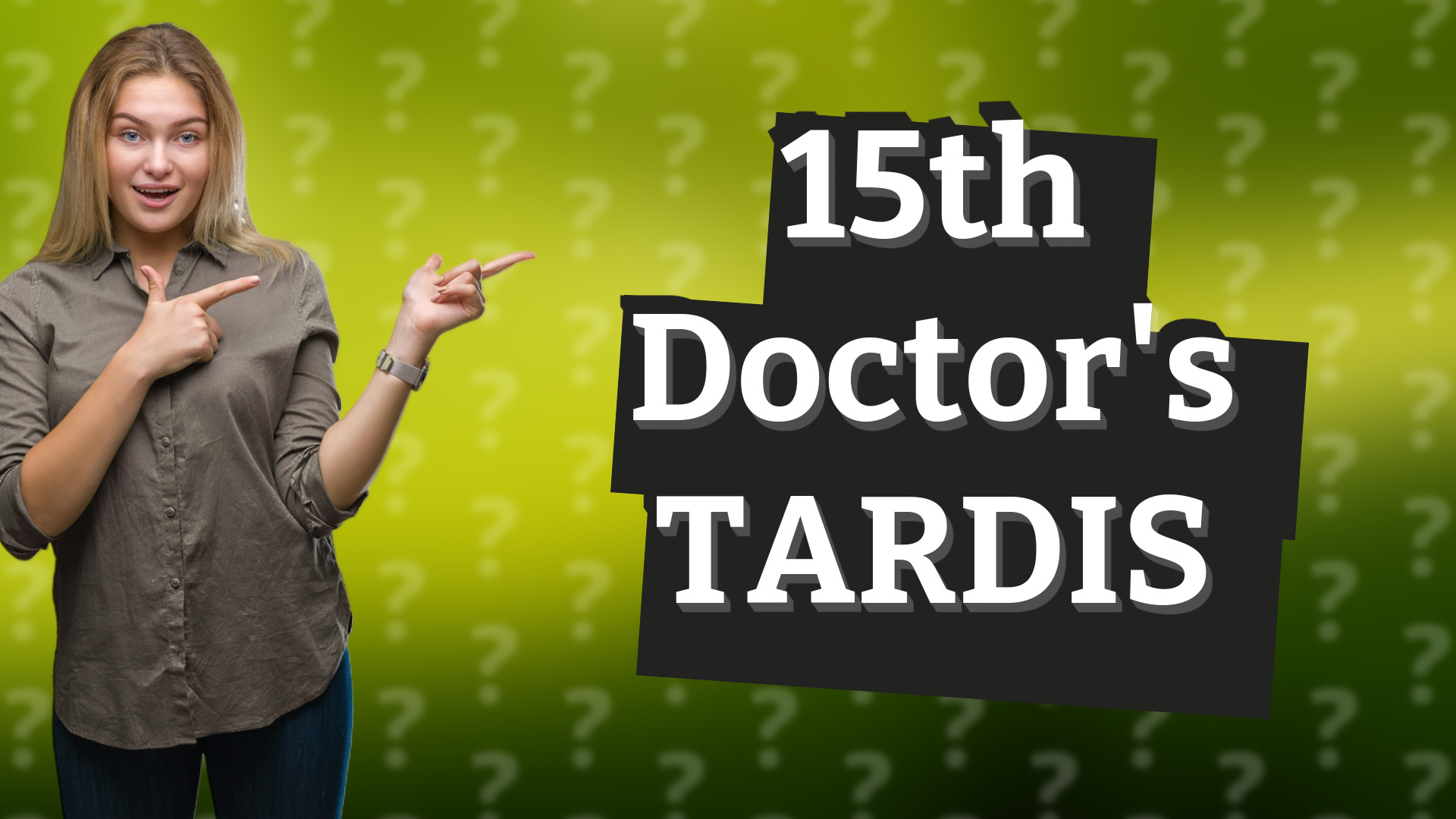 15th Doctor's TARDIS