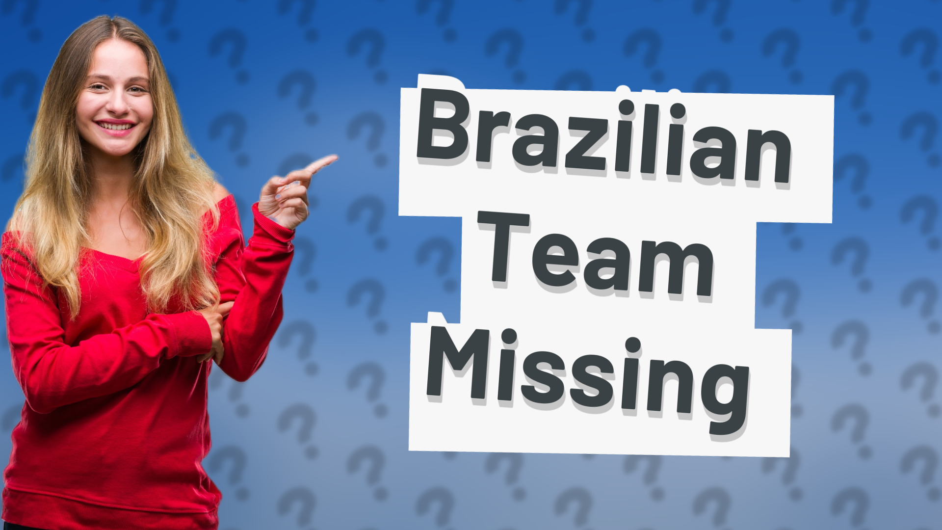 Brazilian Team Missing