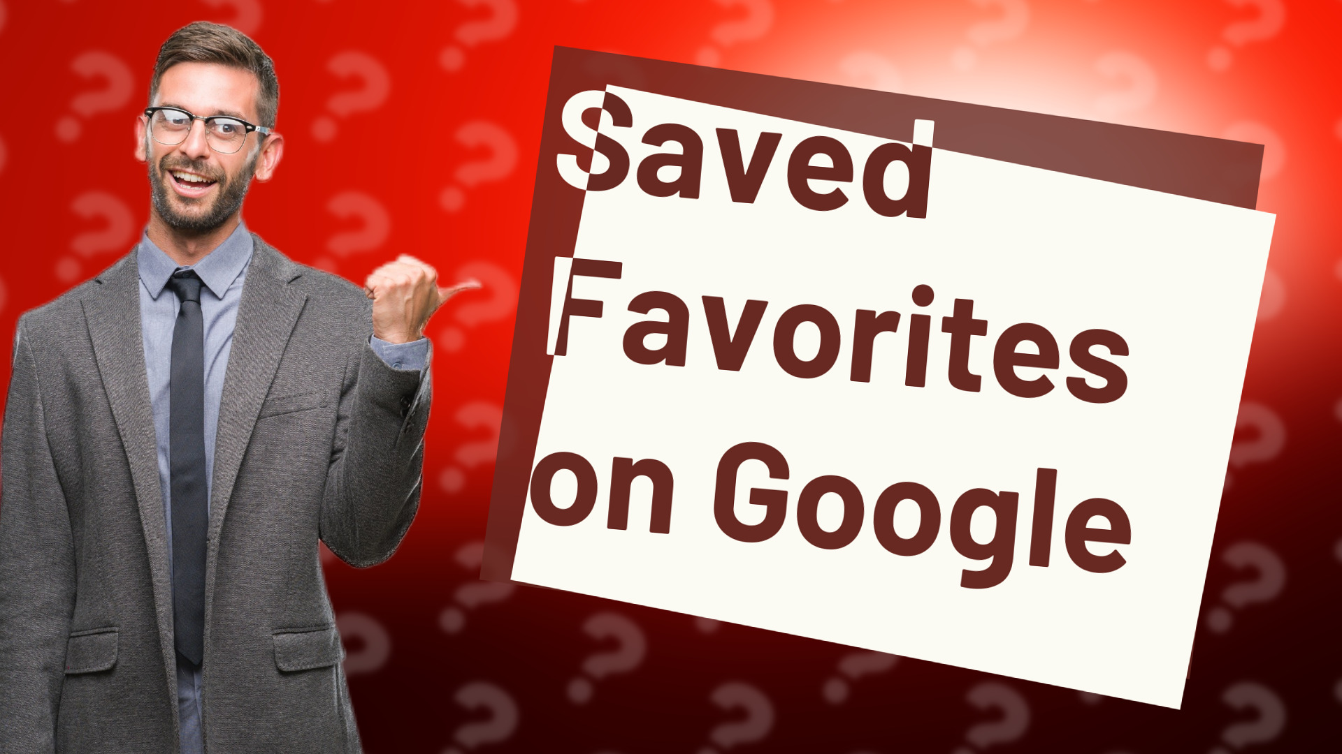 Saved Favorites on Google