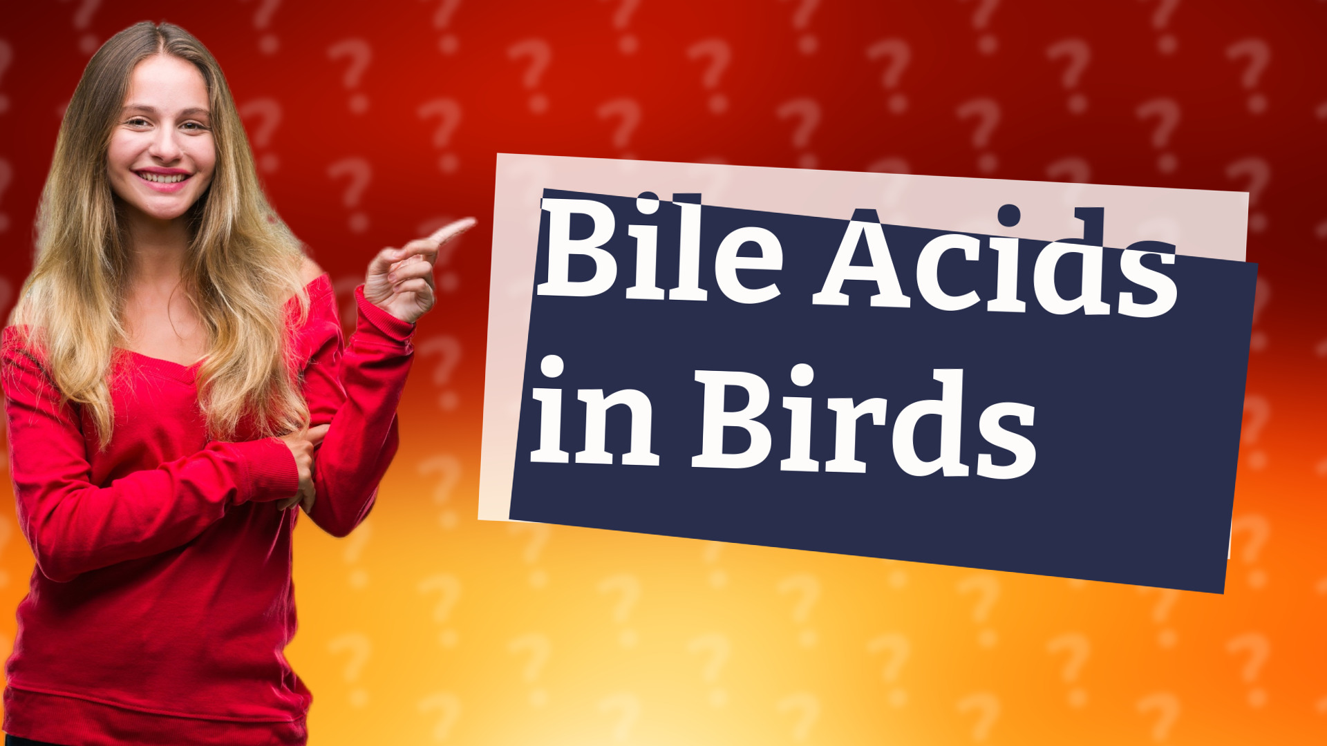Bile Acids in Birds