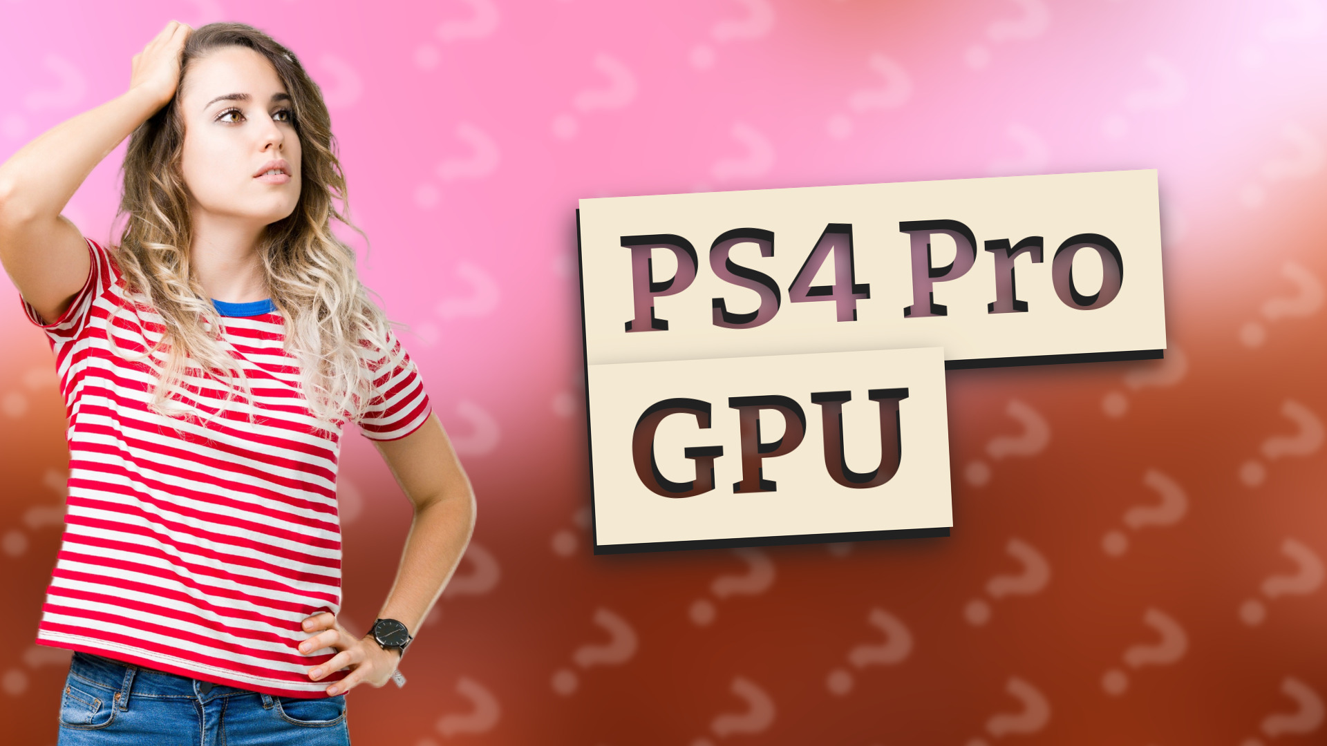 PS4 Pro GPU