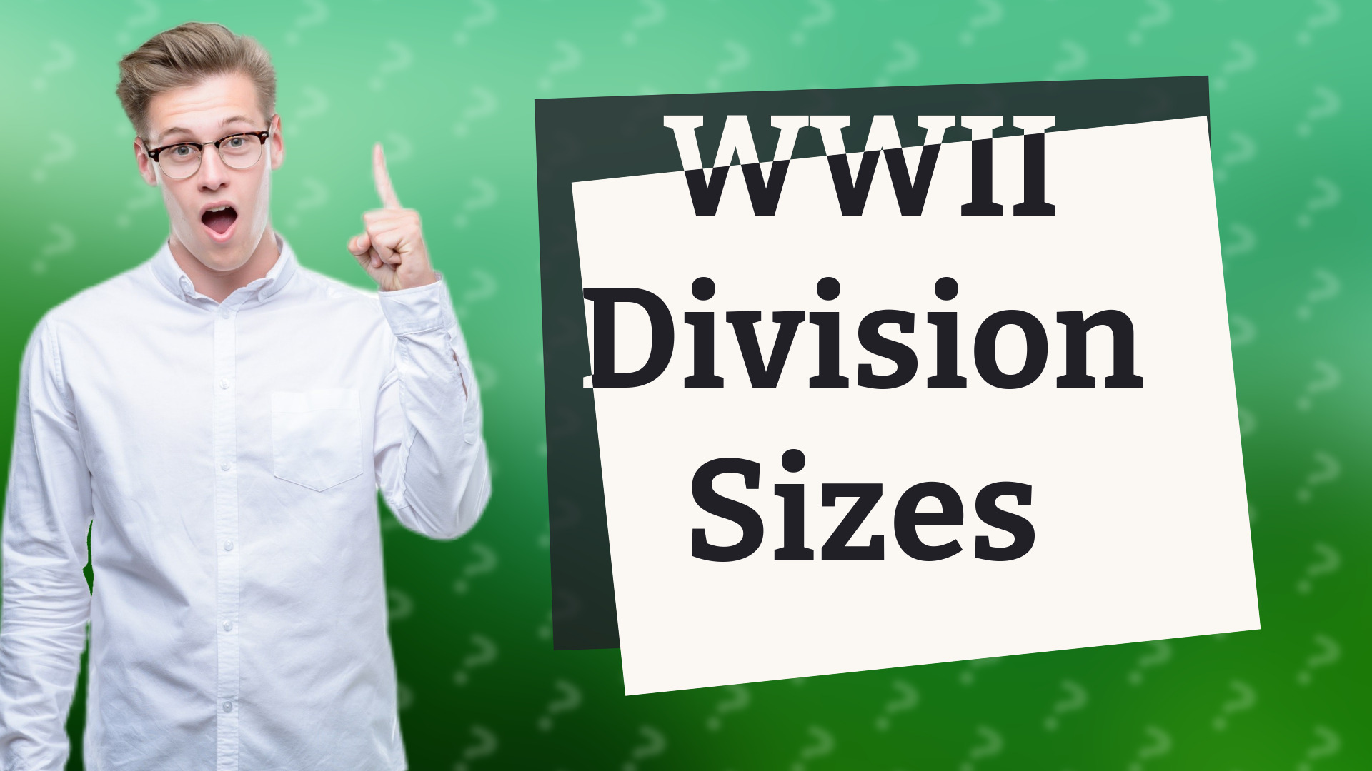 WWII Division Sizes