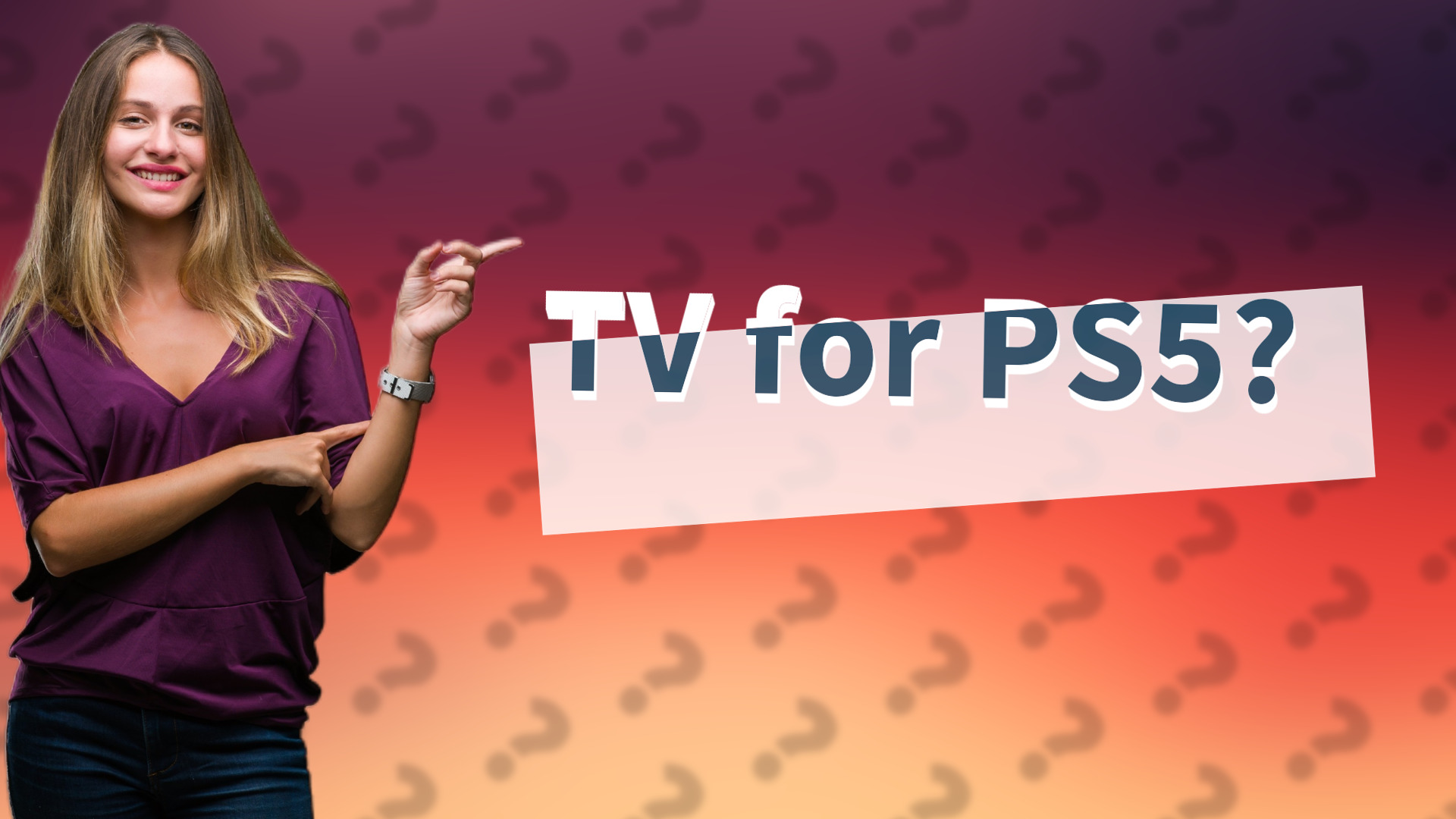 TV for PS5?