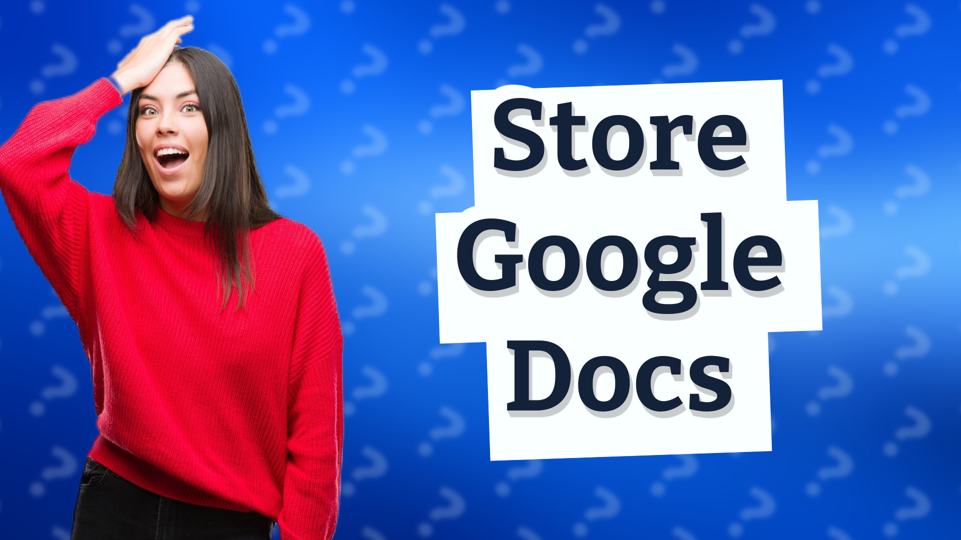 Store Google Docs