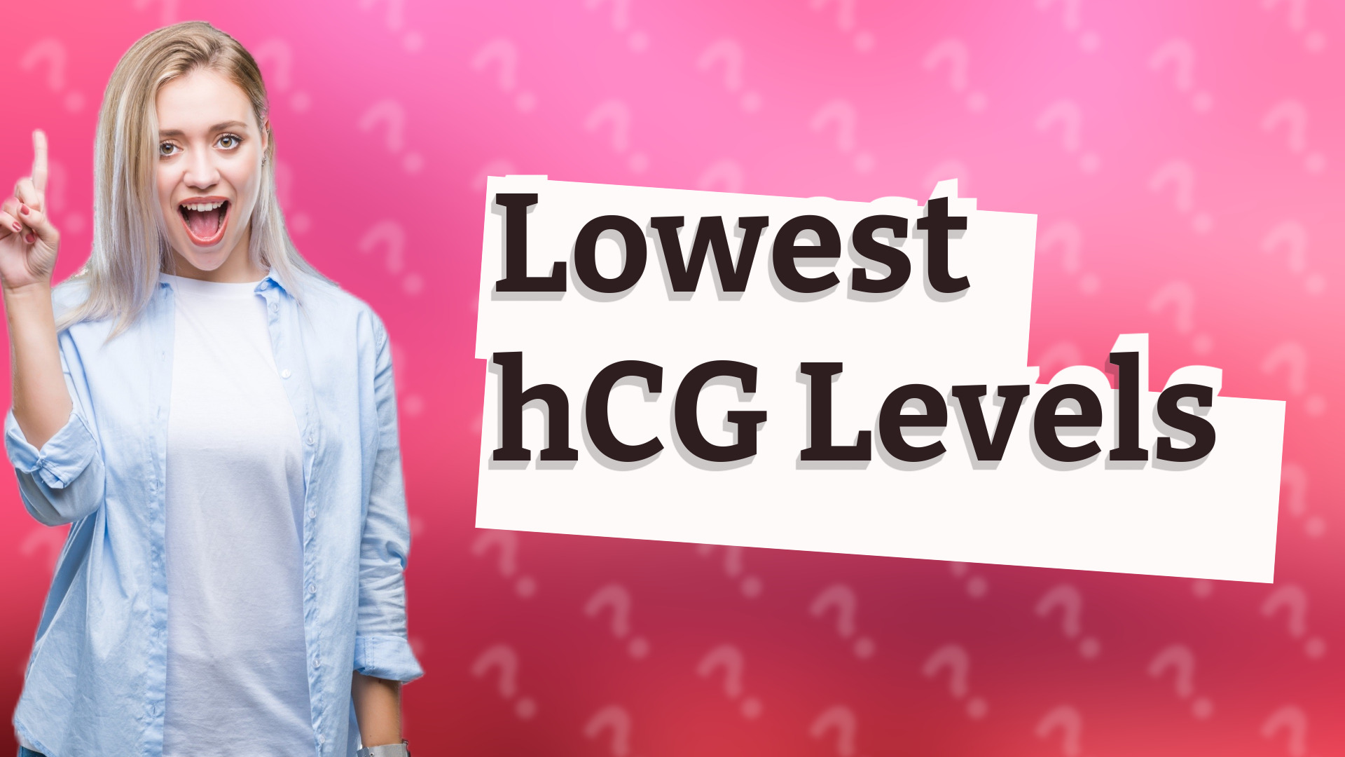 Lowest hCG Levels