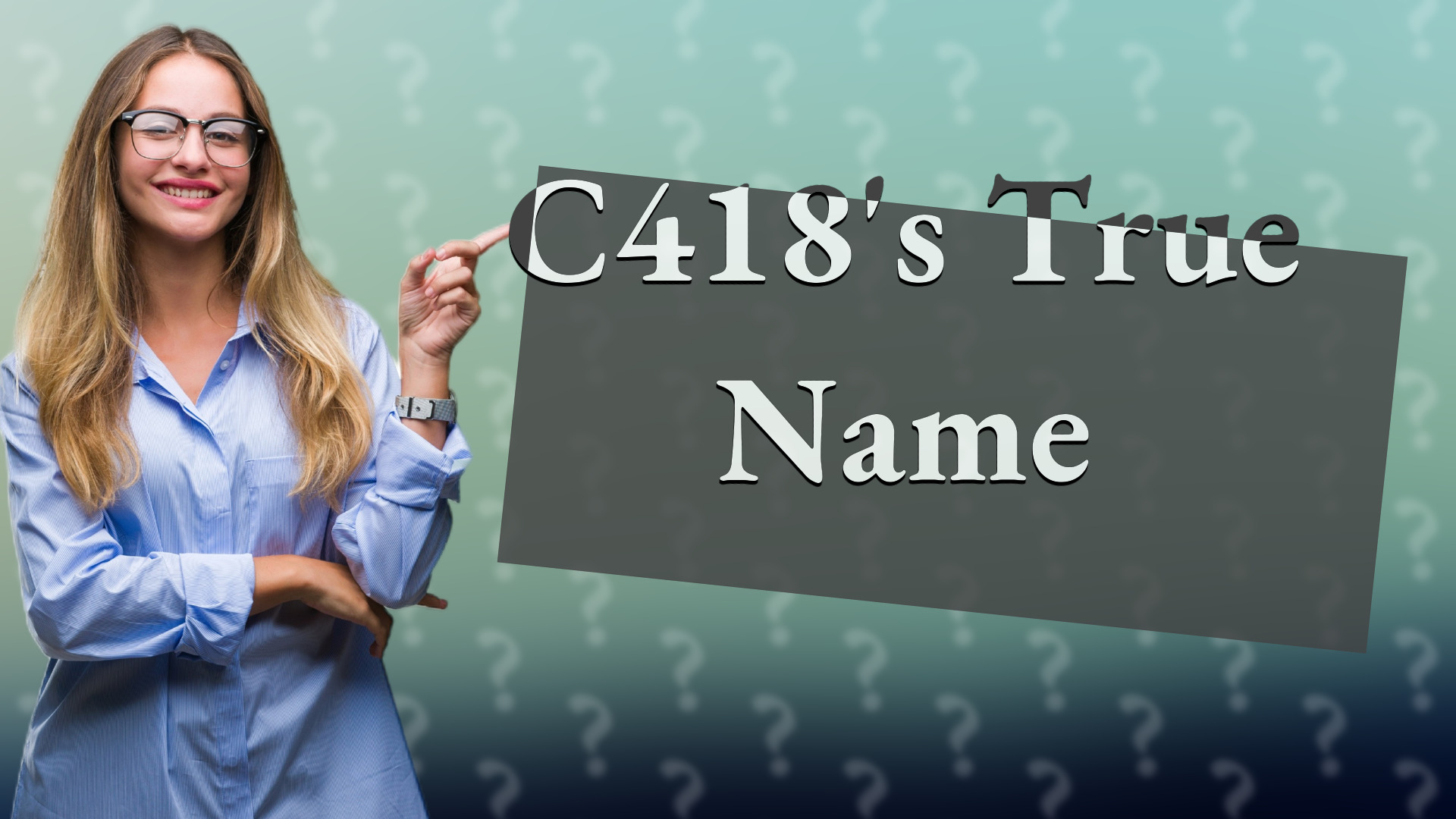 C418's True Name
