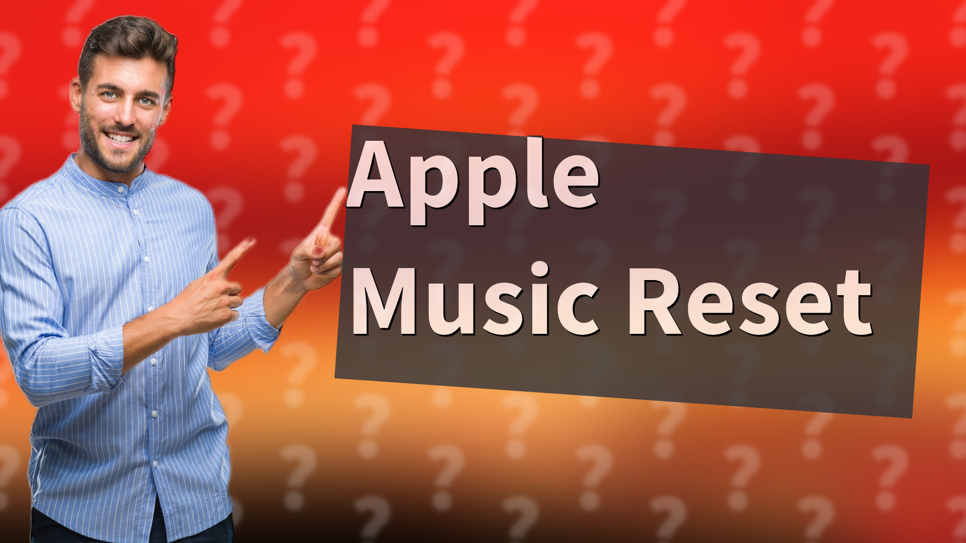 Apple Music Reset